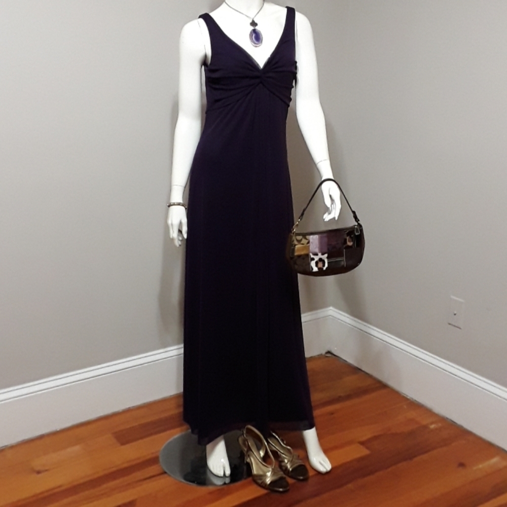Royal Purple Evening Gown
